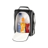 Спортивная сумка-холодильник для ланчей, черный, полиэстер 420d