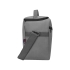 Изотермическая сумка-холодильник Classic c контрастной молнией, серый/черный, серый/черный, 600d полиэстер, peva