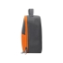 Изотермическая сумка-холодильник Breeze для ланч бокса, серый/оранжевый, серый/оранжевый, 600d полиэстер, peva