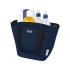 Пищевая сумка-холодильник Joey из брезента, переработанного по стандарту GRS, объемом 6 л на 9 банок, темно-синий, темно-синий, 80% переработанный хлопок, 20% хлопок