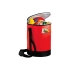 Сумка-холодильник Bucco, красный/черный, красный/черный, нейлон