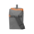 Изотермическая сумка-холодильник Classic c контрастной молнией, серый/оранжевый, серый/оранжевый, 600d полиэстер, peva