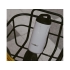 Вакуумный термос с керамическим покрытием бытовой, тм bobber, 590 мл. Артикул Bottle-590 Sand Grey (серый), серый, нержавеющая сталь, керамика, пластик, силикон