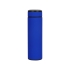 Термос Confident с покрытием soft-touch 420мл, синий, синий/серебристый, нержавеющая cталь