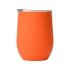 Термокружка Sense Gum, soft-touch, непротекаемая крышка, 370мл, оранжевый, оранжевый, нержавеющая сталь с покрытием soft-touch