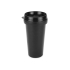 Термокружка «Уитленд» на 400мл c возможностью индивидуального дизайна, черный/прозрачный, пластик