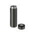 Термос Confident Metallic 420мл, темно-серый, темно-серый, нержавеющая cталь, пластик
