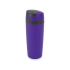 Термокружка Лайт 450мл, фиолетовый, фиолетовый/темно-серый, пластик