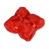 Подарочный набор с пледом, термокружкой Dreamy hygge, красный, плед- красный, термокружка- красный/черный, плед- флис из 100% полиэстера, термокружка- пластик