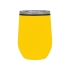 Термокружка Pot 330мл, желтый, желтый, нержавеющая сталь, полипропилен