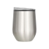 Термокружка Pot 330мл, серебристый, серебристый, нержавеющая сталь, полипропилен
