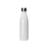 Термобутылка вакуумная, 500 мл, для сублимации, белый, белый/серебристый, металл/пластик