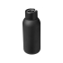 Спортивная бутылка с вакуумной изоляцией Brea объемом 375 мл, черный, черный, нержавеющая сталь