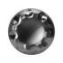 Термобутылка CENTRAL PARK, черный/серебристый, черный/серебристый, нержавеющая сталь