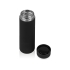 Термос Confident с покрытием soft-touch 420мл, черный (P), черный/серебристый, нержавеющая cталь с покрытием soft-touch