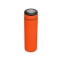 Термос Confident с покрытием soft-touch 420мл, оранжевый, оранжевый/черный/серебристый, нержавеющая cталь