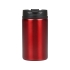 Термокружка Jar 250 мл, красный, красный, металл/пластик