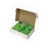 Подарочный набор с пледом, термокружкой Dreamy hygge, зеленый, плед- зеленый, термокружка- зеленый/черный, плед- флис из 100% полиэстера, термокружка- пластик