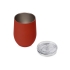 Термокружка Sense Gum, soft-touch, непротекаемая крышка, 370мл, красный, красный, нержавеющая сталь с покрытием soft-touch