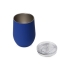 Термокружка Sense Gum, soft-touch, непротекаемая крышка, 370мл, синий, синий, нержавеющая сталь с покрытием soft-touch