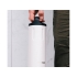 Вакуумный термос с керамическим покрытием бытовой, тм bobber, 590 мл. Артикул Bottle-590 Iced Water (белый), белый, нержавеющая сталь, керамика, пластик, силикон