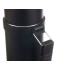 Термос Stinger, 1,2 л, широкий с ручкой, нержавеющая сталь, чёрный, 12,4 х 10,2 х 31,8 см, черный, нержавеющая сталь