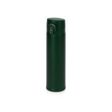 Вакуумная герметичная термокружка Inter, глубокий зеленый, нерж. сталь (Р)