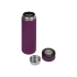 Термос Confident с покрытием soft-touch 420мл, фиолетовый, фиолетовый/черный/серебристый, нержавеющая cталь