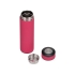 Термос Confident с покрытием soft-touch 420мл, розовый, розовый/черный/серебристый, нержавеющая cталь