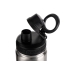 Термос Alpine flask, 530 мл, черный, черный, нержавеющая сталь, пластик