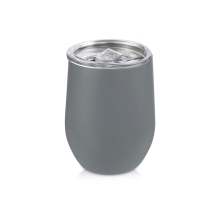 Термокружка Sense Gum, soft-touch, непротекаемая крышка, 370мл, серый Cool grey 7C