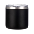 Кружка стальная Alaska с крышкой слайдером, powder coating, черный, черный, нержавеющая сталь 304 марки, пластик