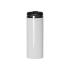 Термокружка герметичная, вакуумная, 420 мл, для сублимации, белый, белый/черный, металл/пластик
