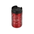 Термокружка Jar 250 мл с круговой трафаретной печатью, красный, красный, металл/пластик