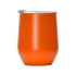Вакуумная термокружка Sense, непротекаемая крышка, оранжевый, оранжевый, нержавеющая сталь