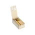 Подарочный набор Warm honey, натуральный, термос- бамбук/нержавеющая сталь, коробка- березовая фанера толщина 3мм