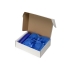 Подарочный набор с пледом, термокружкой Dreamy hygge, синий, плед- синий, термокружка- синий/черный, плед- флис из 100% полиэстера, термокружка- пластик