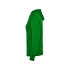 Толстовка с капюшоном Urban женская, зеленый/белый, зеленый, белый, 50% хлопок, 50% полиэстер, флис с начесом внутри