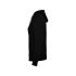 Толстовка с капюшоном Urban женская, черный/серый меланж, черный, серый меланж, 50% хлопок, 50% полиэстер, флис с начесом внутри