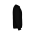 Свитшот с начесом Clasica унисекс, черный, черный, 50% хлопок 50% полиэстер