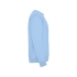 Свитшот с начесом Clasica унисекс, небесно-голубой, небесно-голубой, 50% хлопок 50% полиэстер