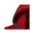 Толстовка «Arora» мужская с капюшоном, красный, красный, 80% хлопок, 20% полиэстер. начес с внутренней стороны.