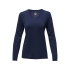 Женский пуловер с V-образным вырезом Stanton, темно-синий, темно-синий, трикотаж из 80% вискозы и 20% нейлона, размер 12
