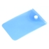 Прозрачный кармашек PVC, синий цвет, синий, пвх