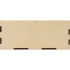 Деревянная подарочная коробка-пенал, размер L, натуральный, березовая фанера