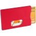 Защитный RFID чехол для кредитной карты Arnox, красный, красный, абс пластик