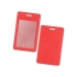Вертикальный карман из экокожи для карты Favor, красный, красный, искусственная кожа