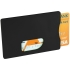 Защитный RFID чехол для кредитной карты Arnox, черный, черный, абс пластик