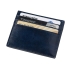 Картхолдер для 6 пластиковых карт с RFID-защитой Fabrizio, синий, синий, искусственная кожа