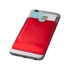 Бумажник для карт с RFID-чипом для смартфона, красный, красный, алюминиевая фольга